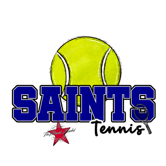 Saints Varsity Tennis-Blue
