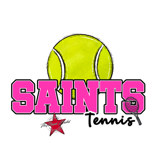 Saints Varsity Tennis-Pink