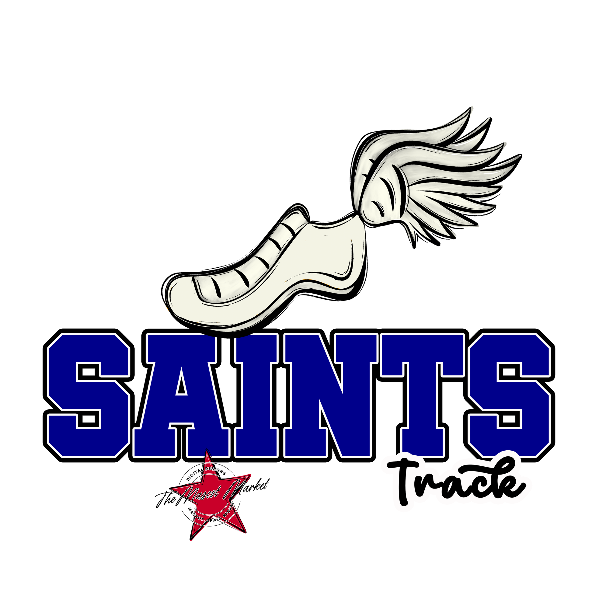 Saints Varsity Track-Blue