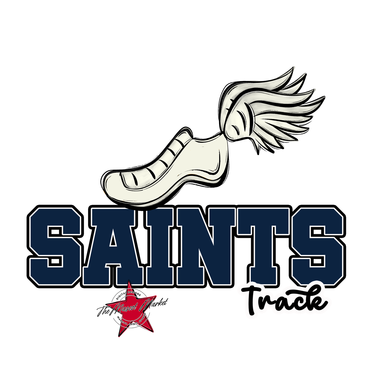 Saints Varsity Track-Navy
