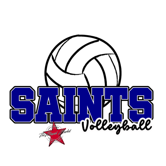 Saints Varsity Volleyball-Blue