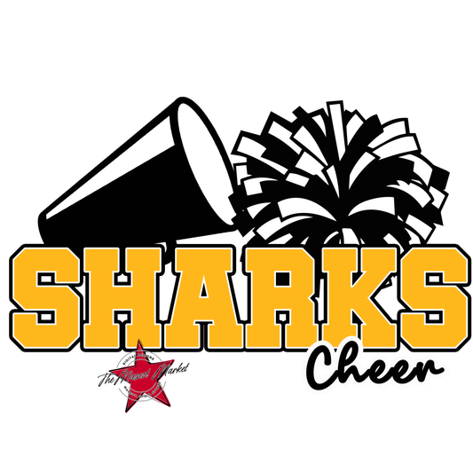 Sharks Varsity Cheer-Yellow