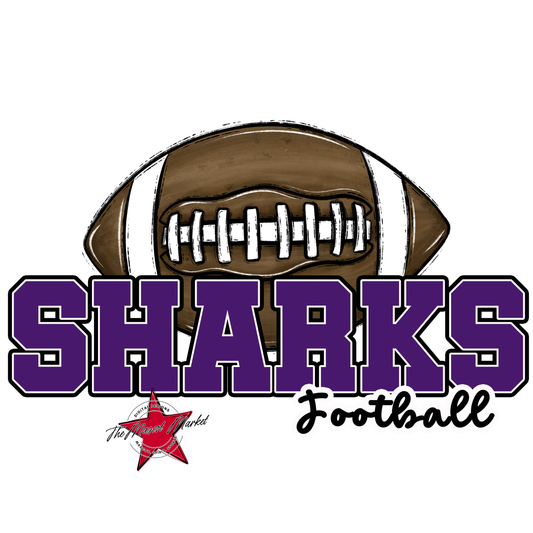 Sharks Varsity Football-Purple