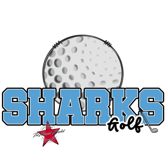 Sharks Varsity Golf-Carolina Blue
