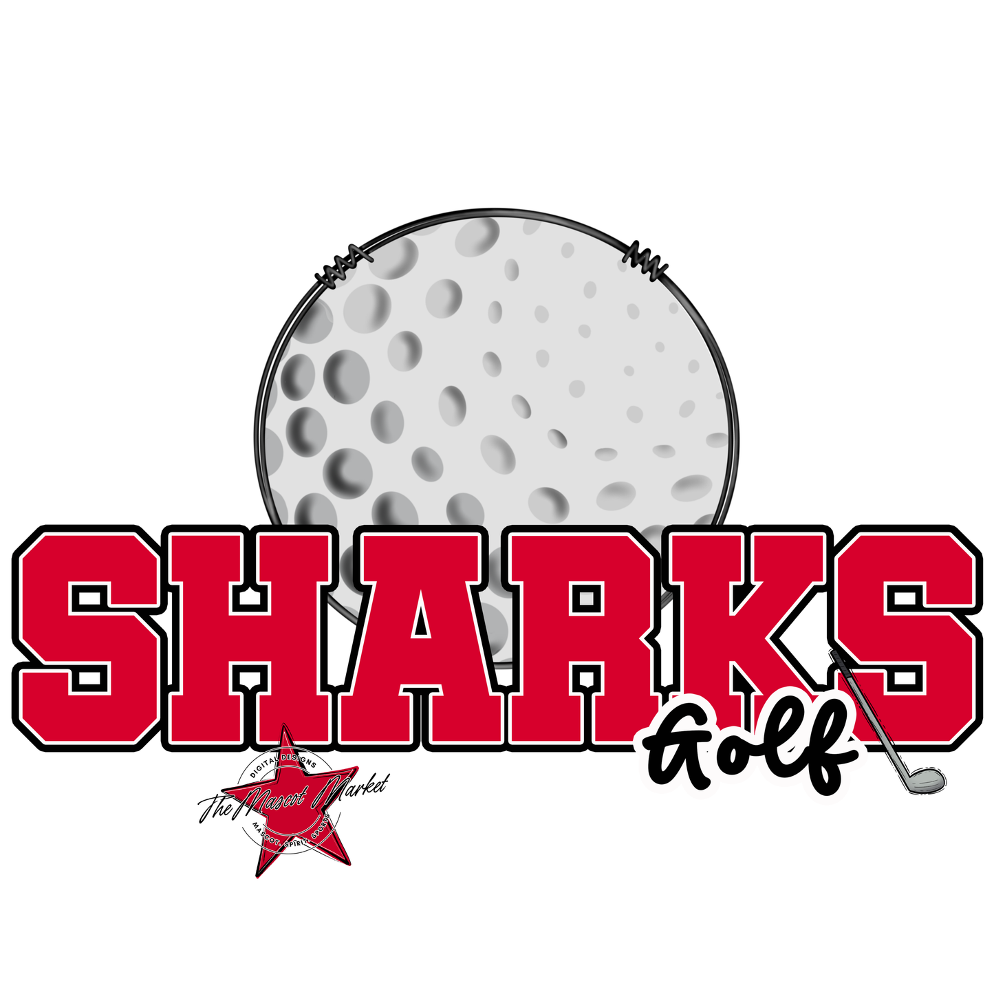Sharks Varsity Golf-Red