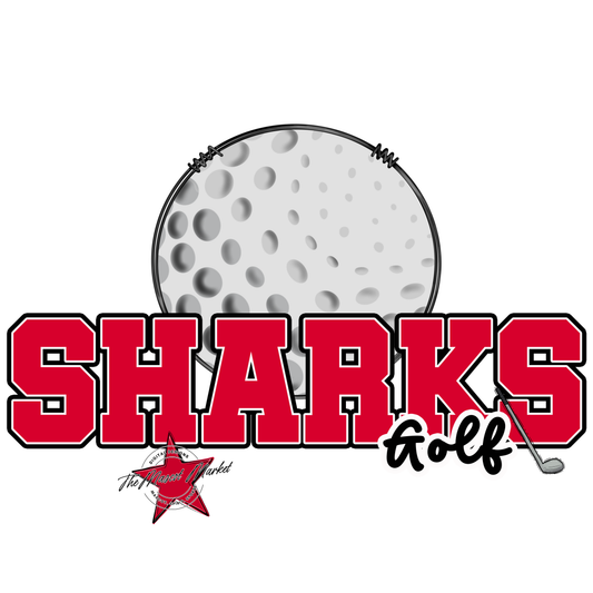 Sharks Varsity Golf-Red