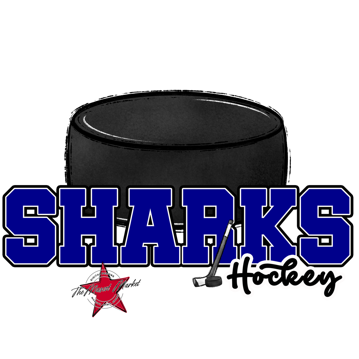 Sharks Varsity Hockey-Blue
