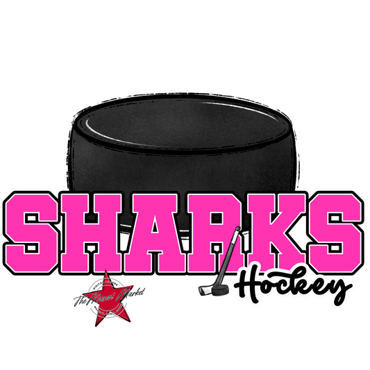 Sharks Varsity Hockey-Pink