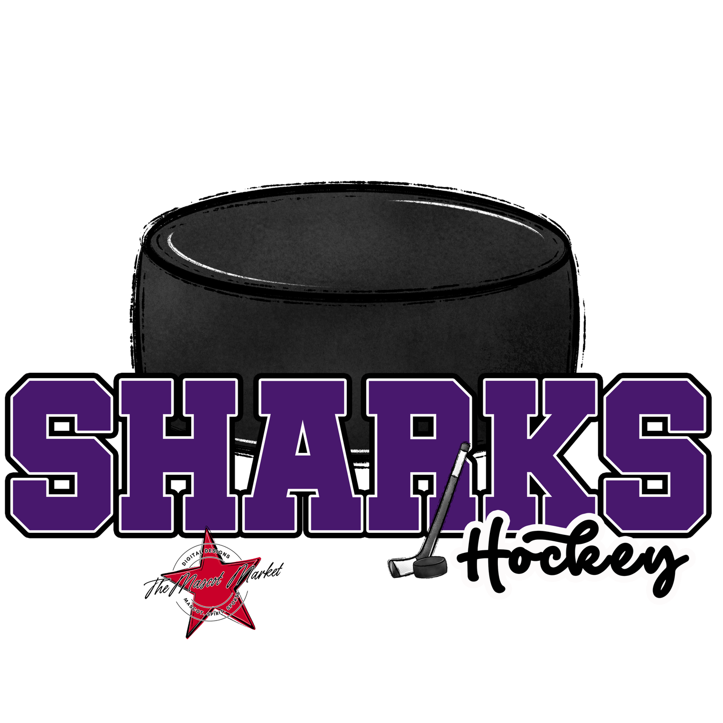 Sharks Varsity Hockey-Purple