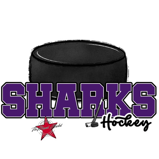 Sharks Varsity Hockey-Purple