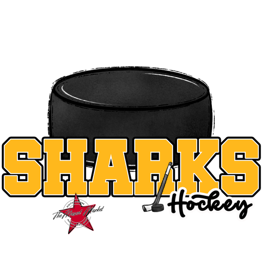 Sharks Varsity Hockey-Yellow