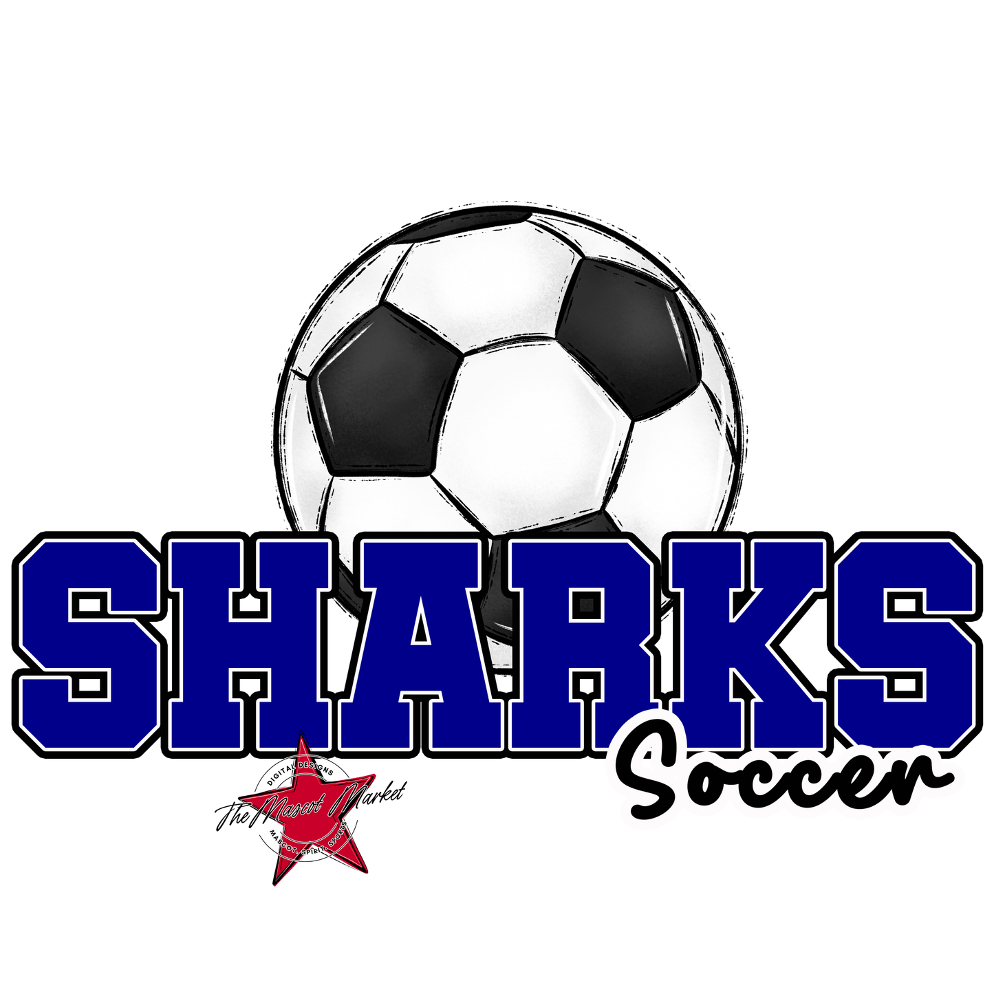 Sharks Varsity Soccer-Blue