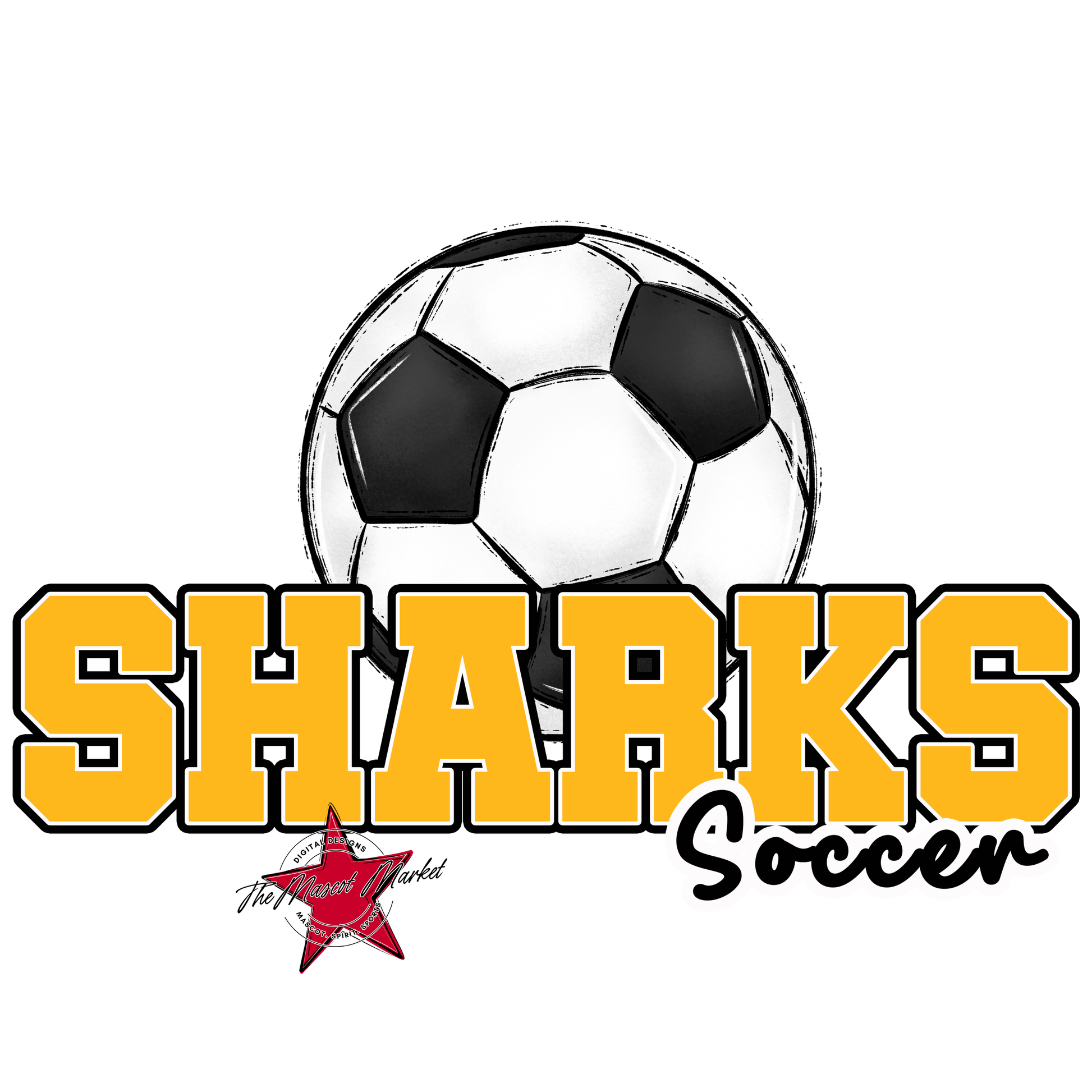 Sharks Varsity Soccer-Yellow