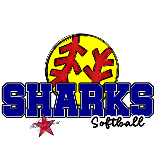 Sharks Varsity Softball-Blue