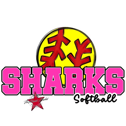 Sharks Varsity Softball-Pink