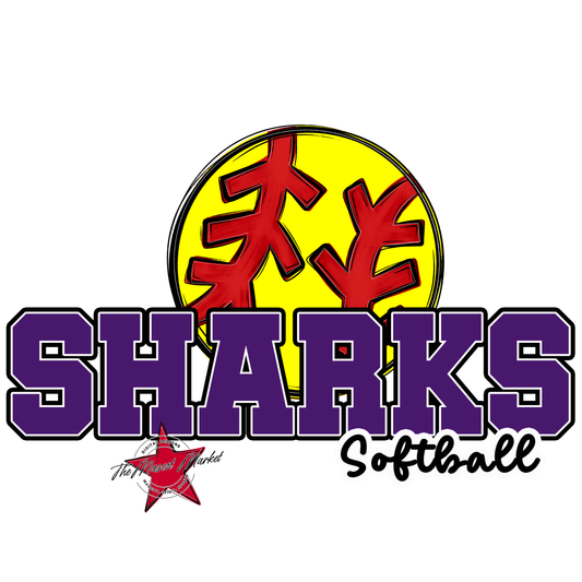 Sharks Varsity Softball-Purple