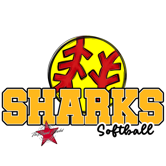Sharks Varsity Softball-Yellow