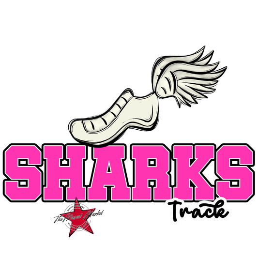 Sharks Varsity Track-Pink