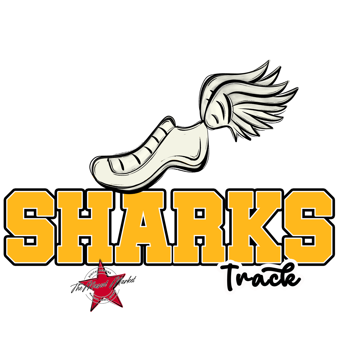 Sharks Varsity Track-Yellow