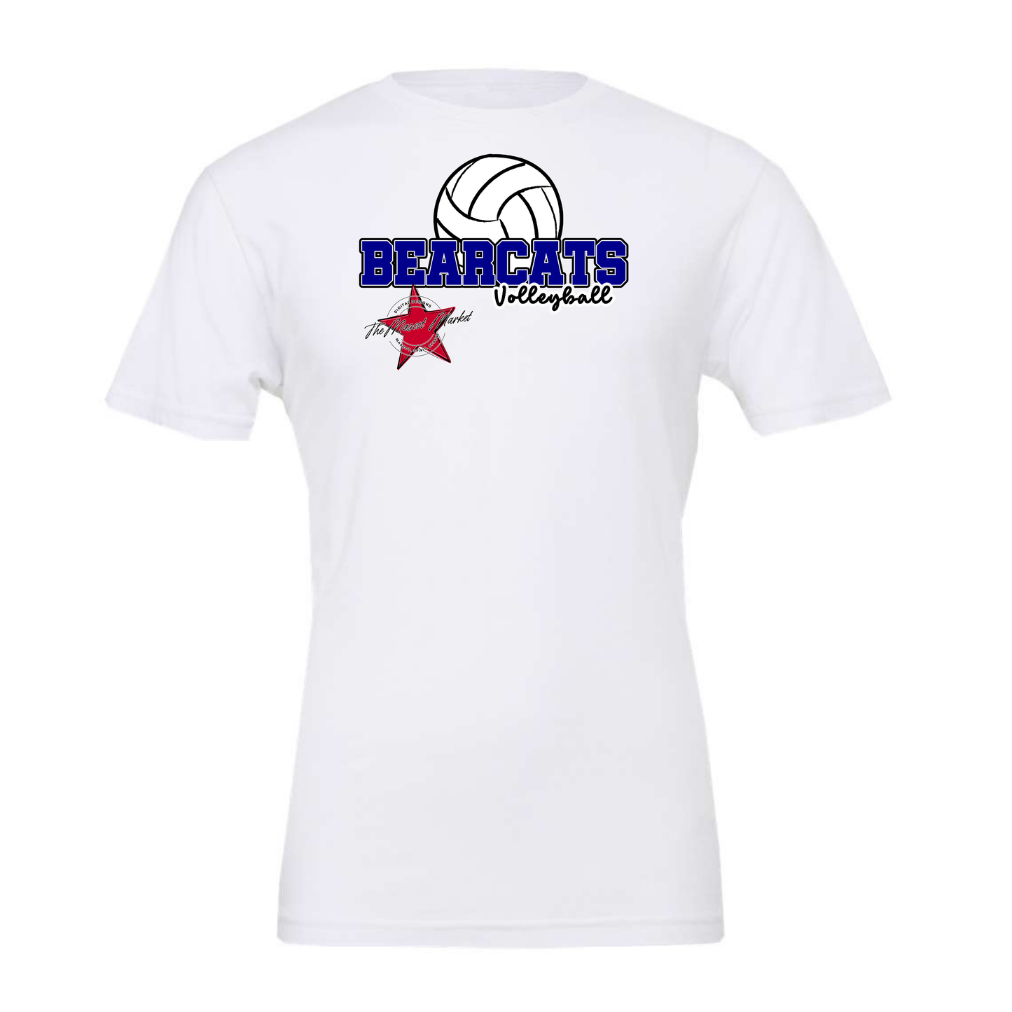 Bearcats Varsity Volleyball Design-Blue