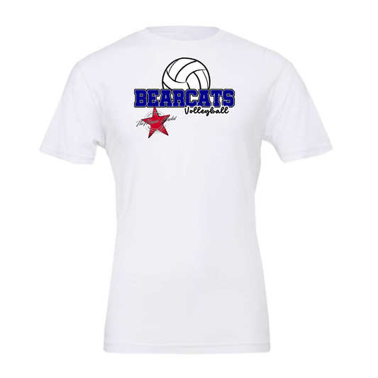 Bearcats Varsity Volleyball Design-Blue
