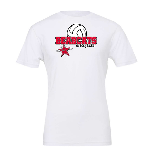 Bearcats Varsity Volleyball Design-Red