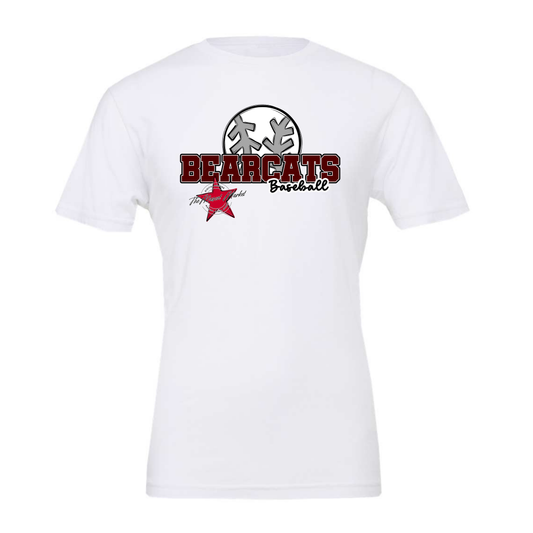 Bearcats Varsity Baseball Design-Maroon