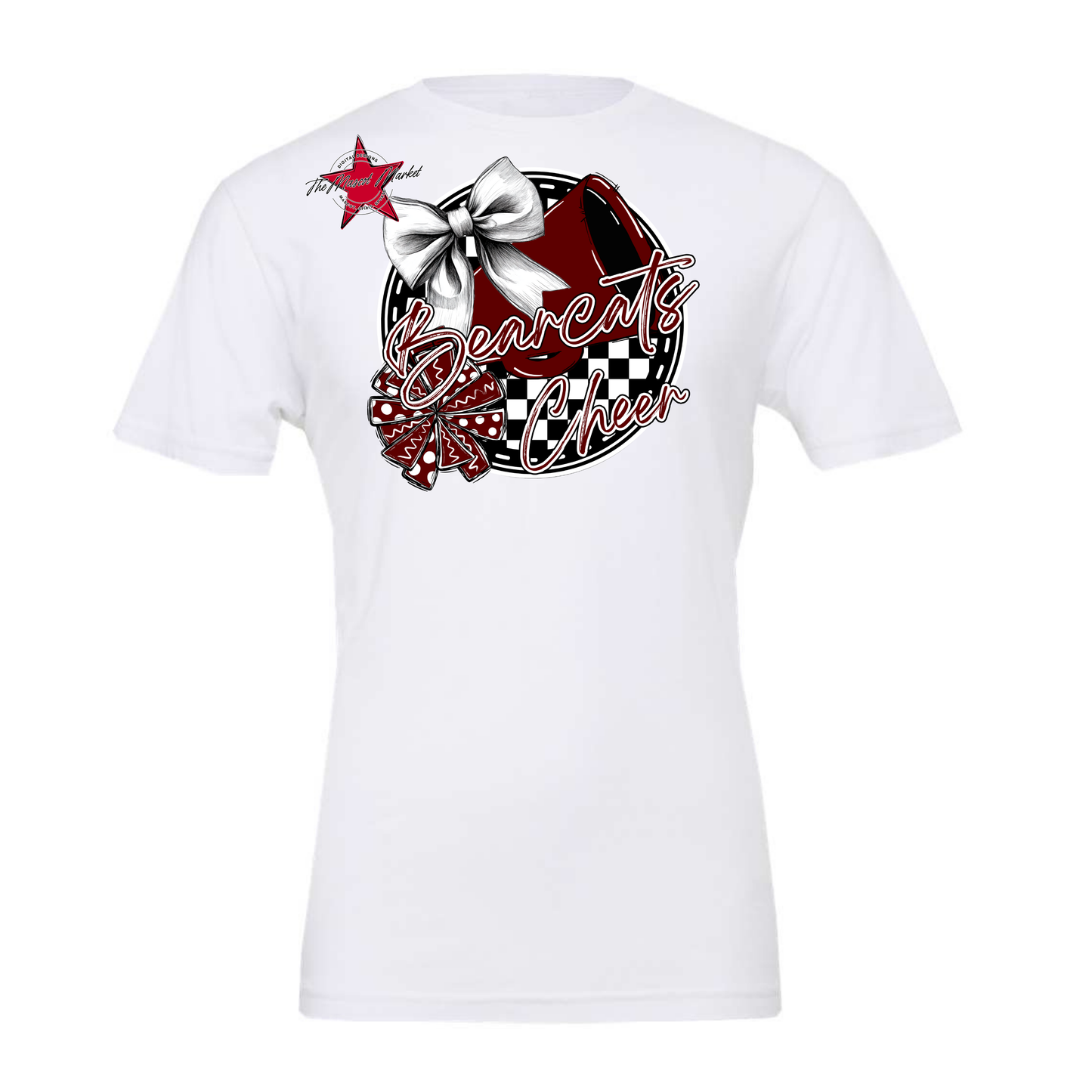 Bearcats Circle Cheer Design-Maroon