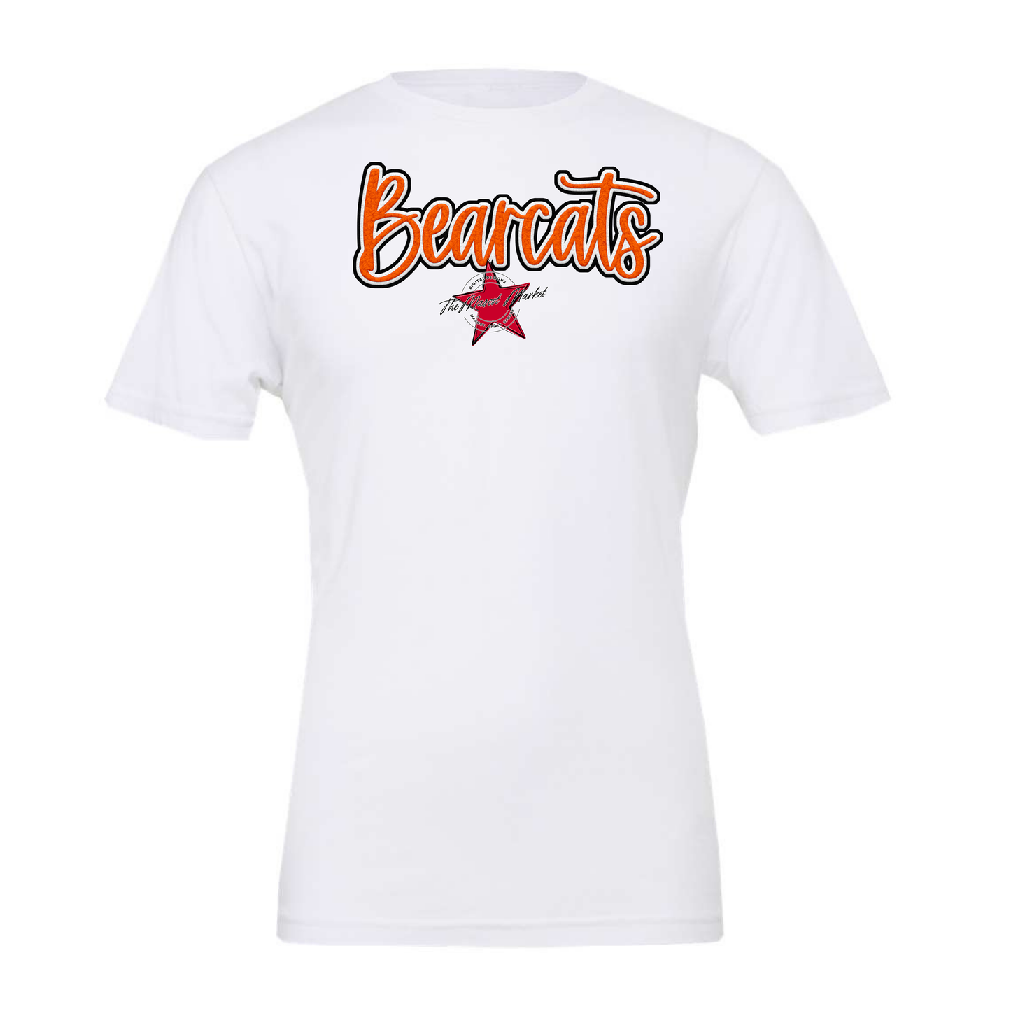 Bearcats Faux Chenille Patch Design-Orange