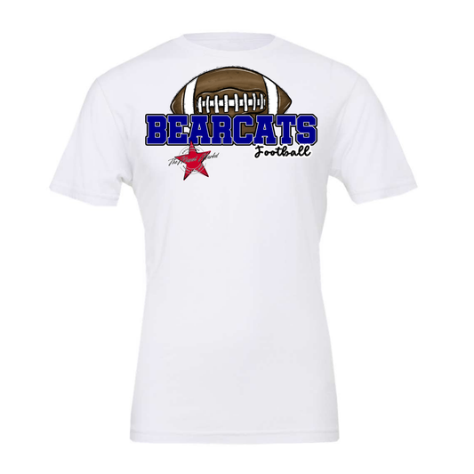 Bearcats Varsity Football Design-Blue