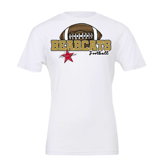 Bearcats Varsity Football Design-Gold
