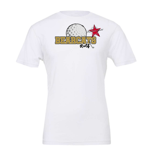 Bearcats Varsity Golf Design-Gold