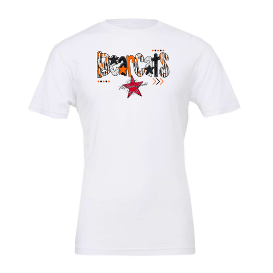 Bearcats Brushstroke Alpha-Maroon-Orange