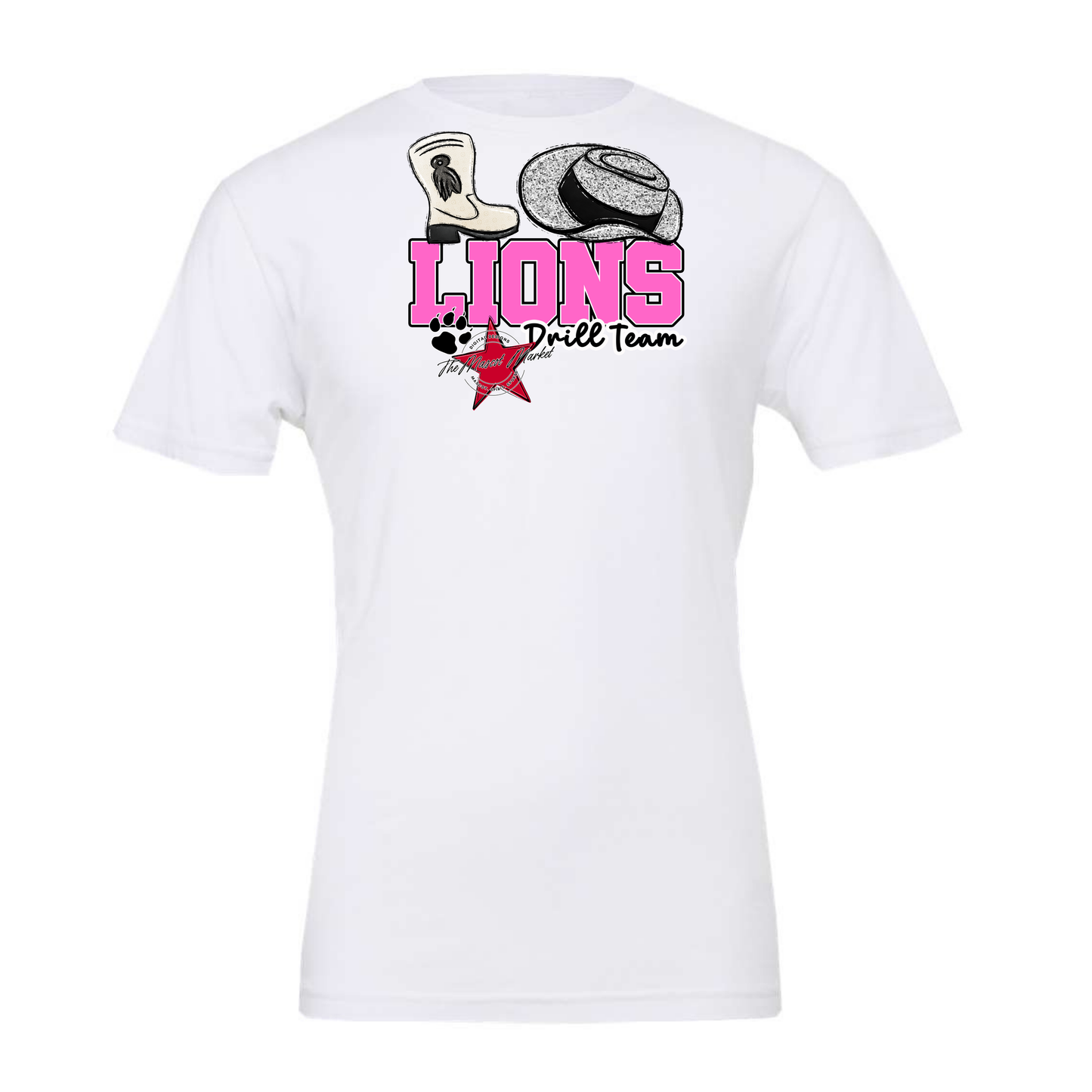 Lions Varsity Drillteam-Baby Pink