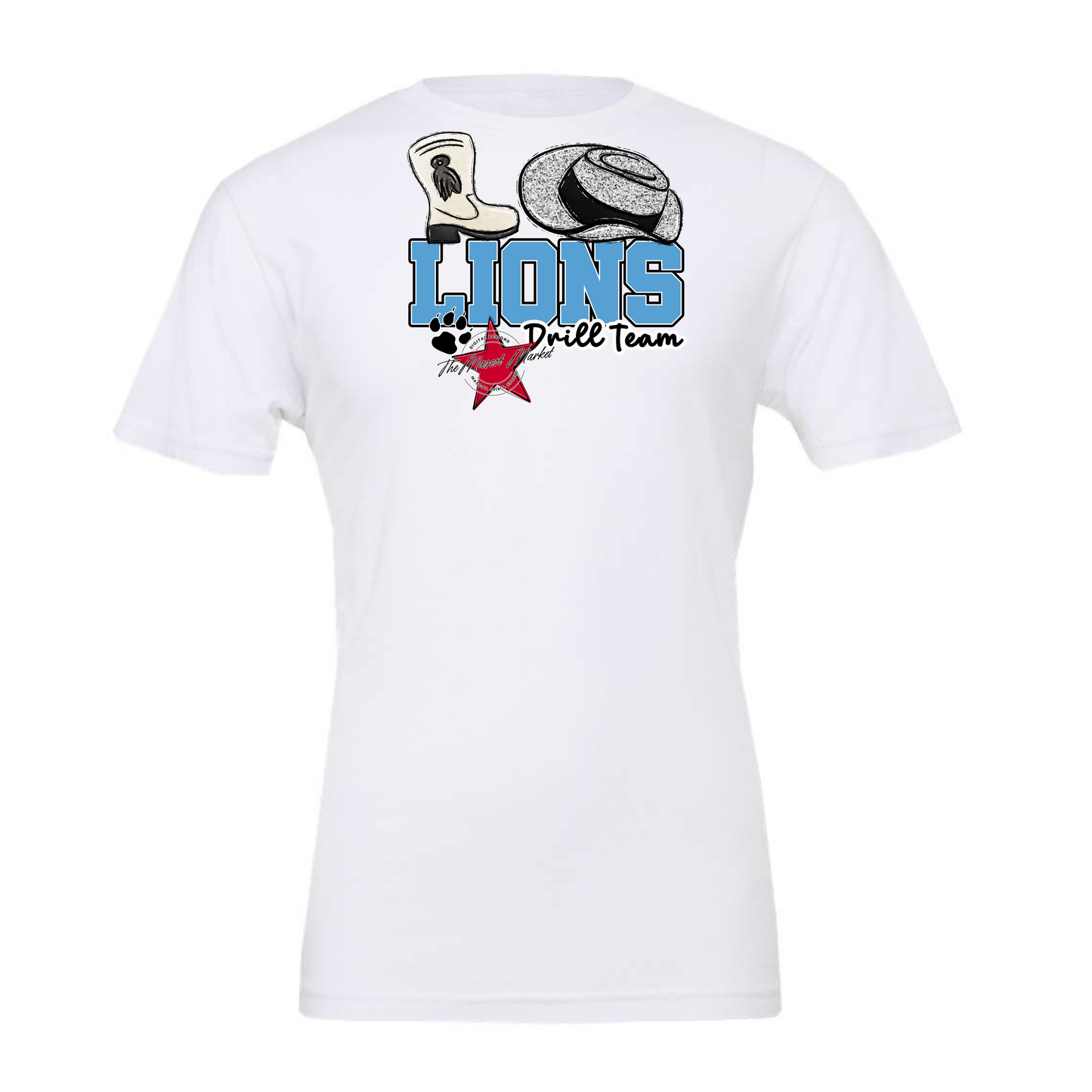 Lions Varsity Drillteam-Carolina Blue