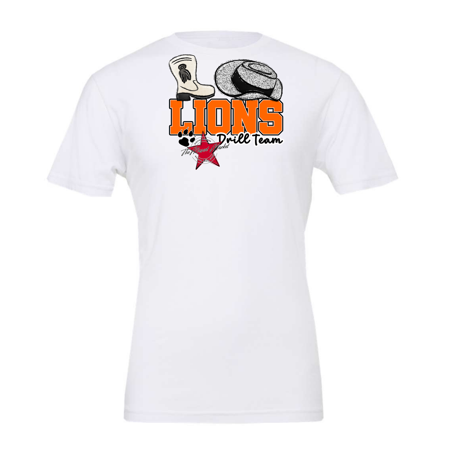 Lions Varsity Drillteam-Orange