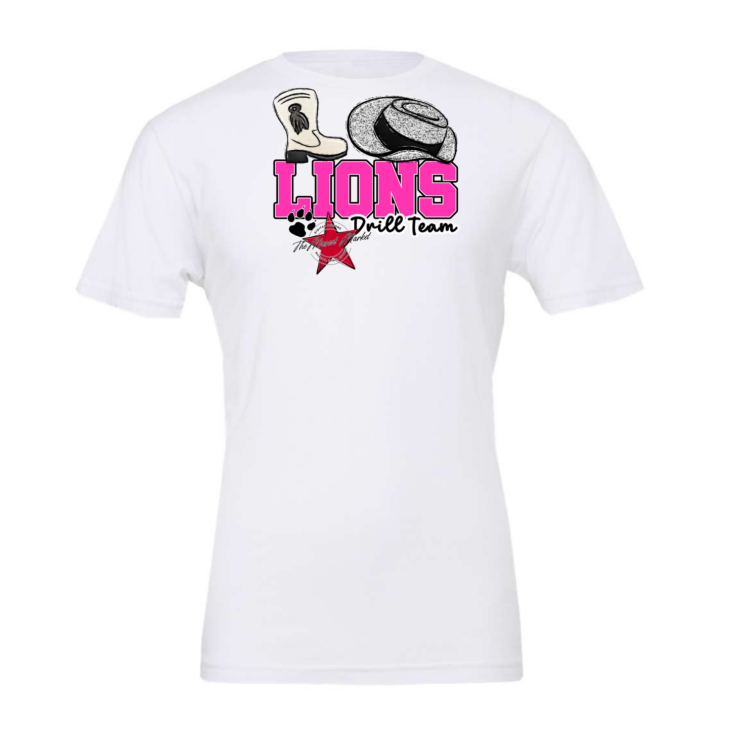 Lions Varsity Drillteam-Pink