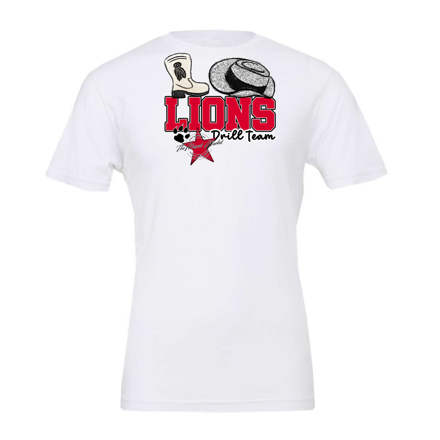 Lions Varsity Drillteam-Red