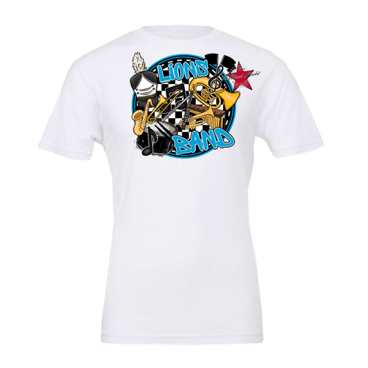 Lions Circle Band Design-Carolina Blue