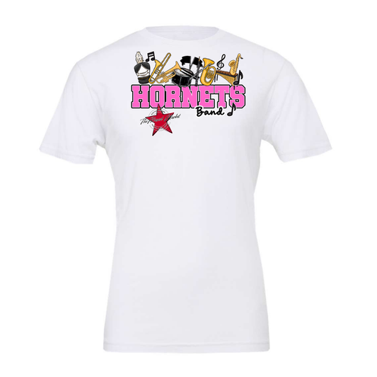 Hornets Varsity Band-Baby Pink