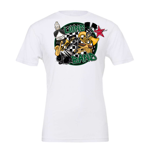 Lions Circle Band Design-Green