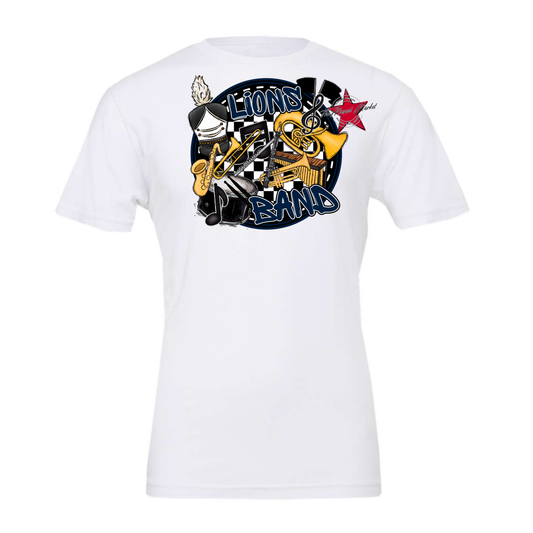 Lions Circle Band Design-Navy