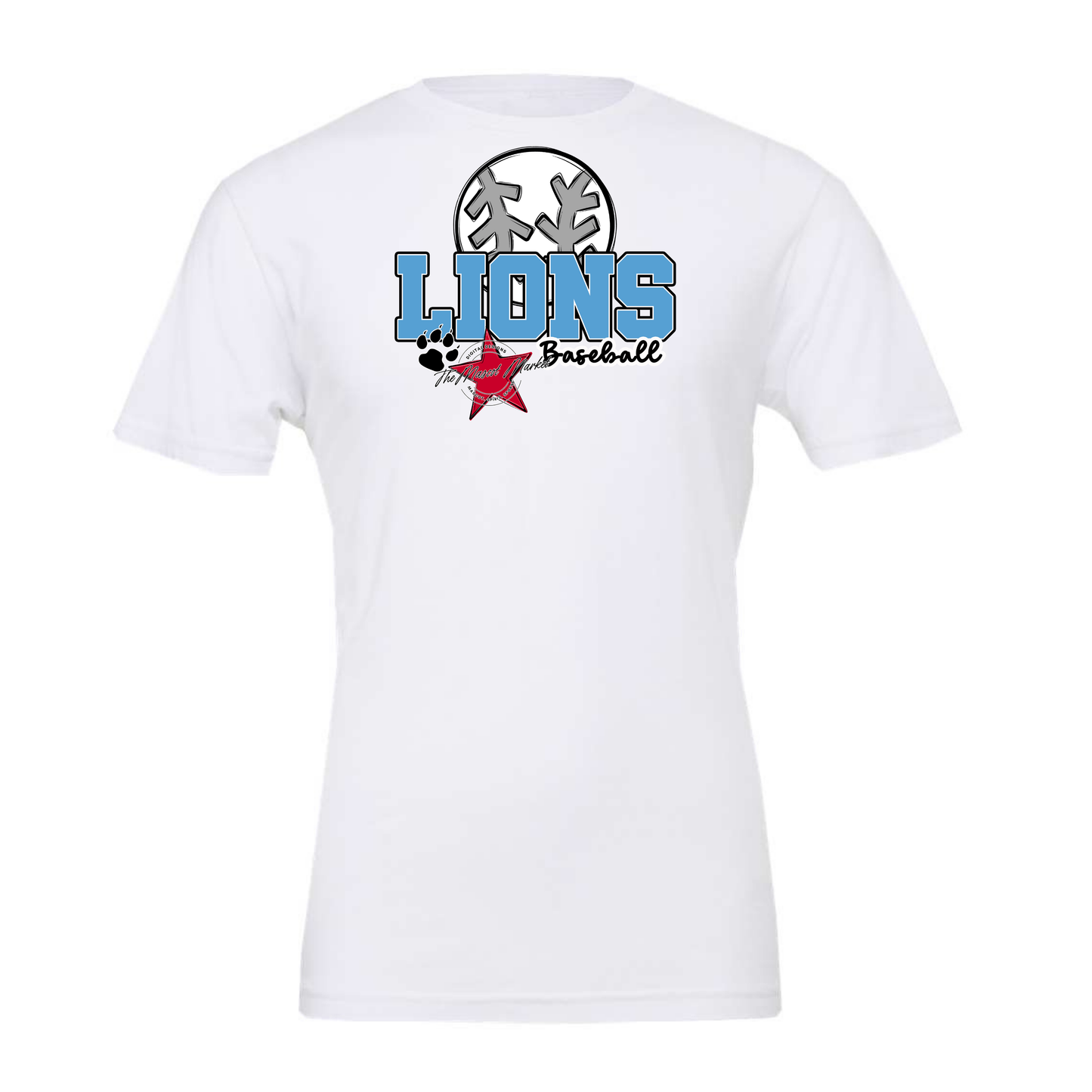 Lions Varsity Baseball-Carolina Blue