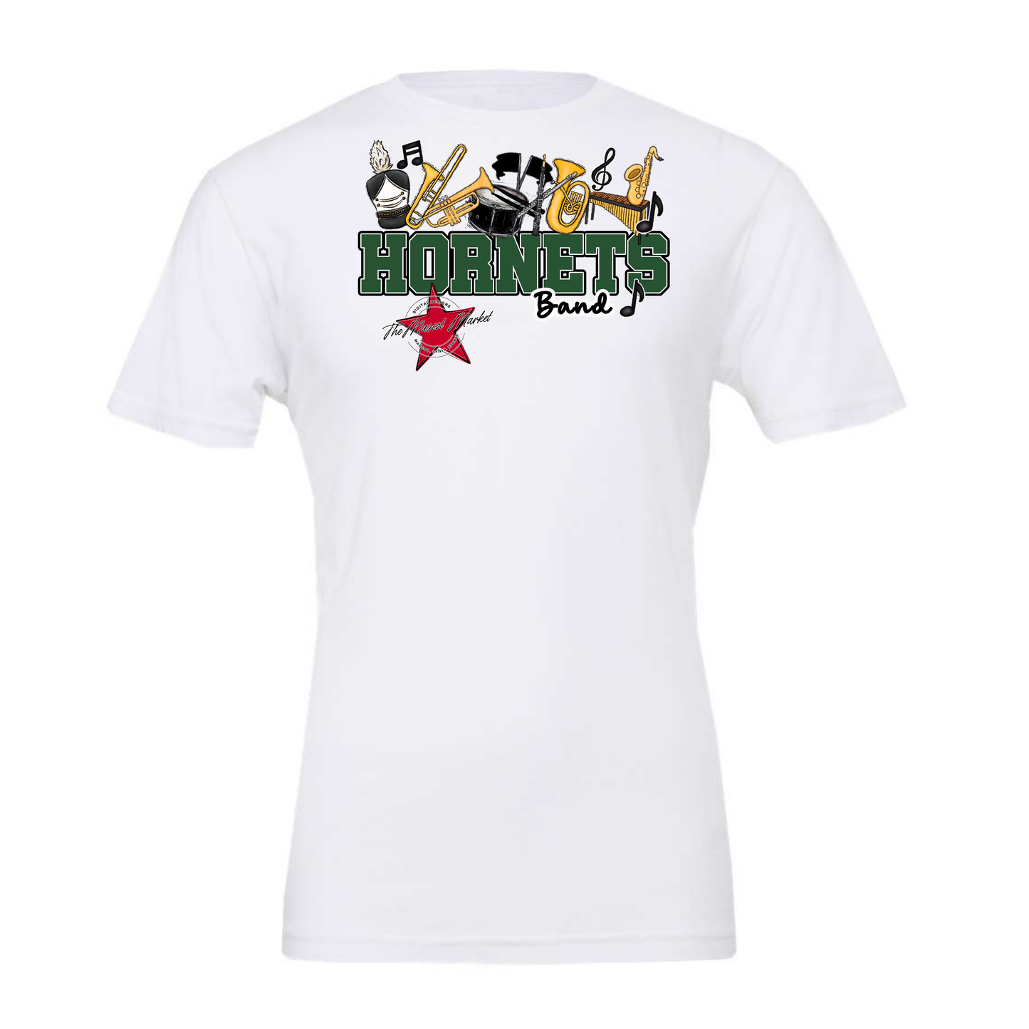 Hornets Circle Band Design-Green