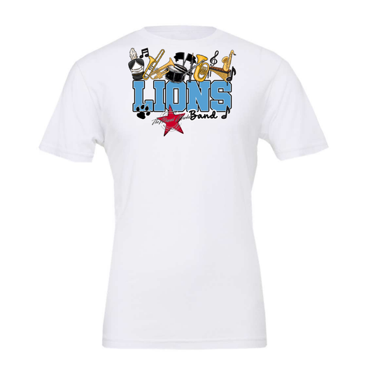 Lions Varsity Band-Carolina Blue