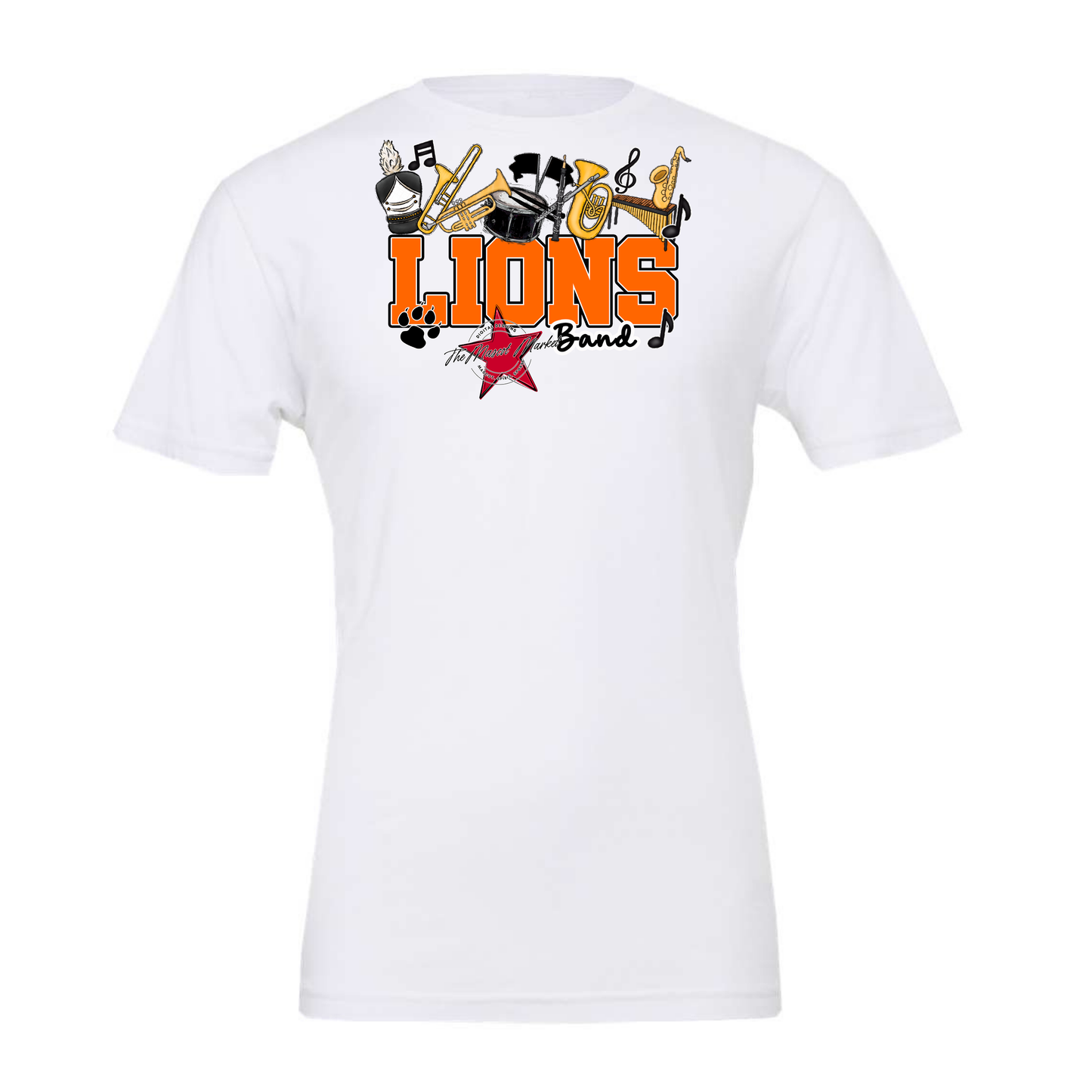 Lions Varsity Band-Orange