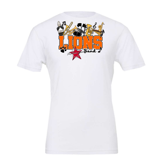 Lions Varsity Band-Orange