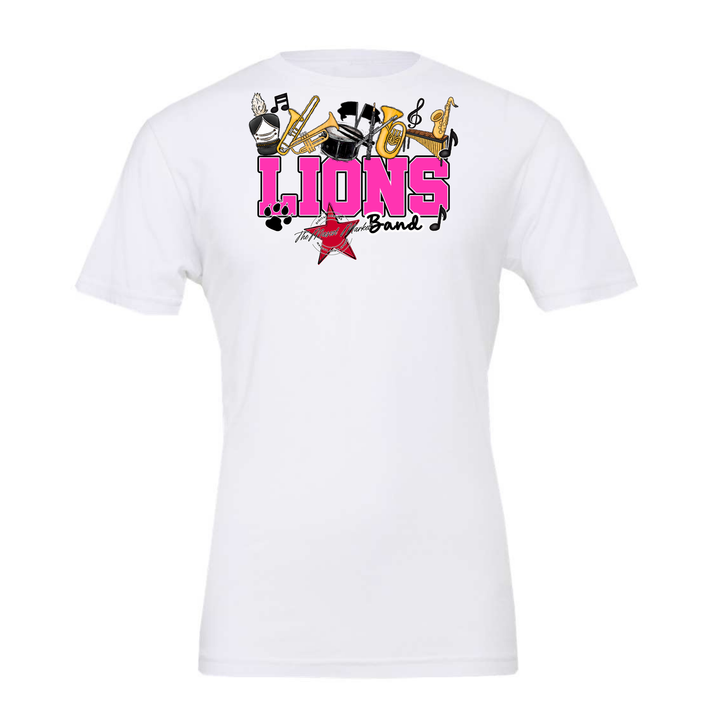 Lions Varsity Band-Pink