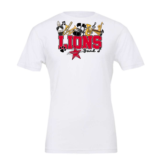 Lions Varsity Band-Red