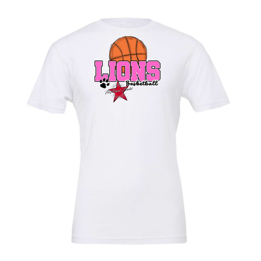 Lions Varsity Basketball-Baby Pink